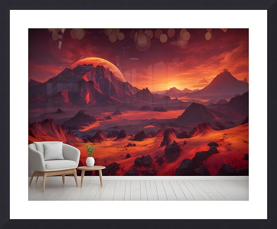 Cosmic Realms 41 Picture Frame print
