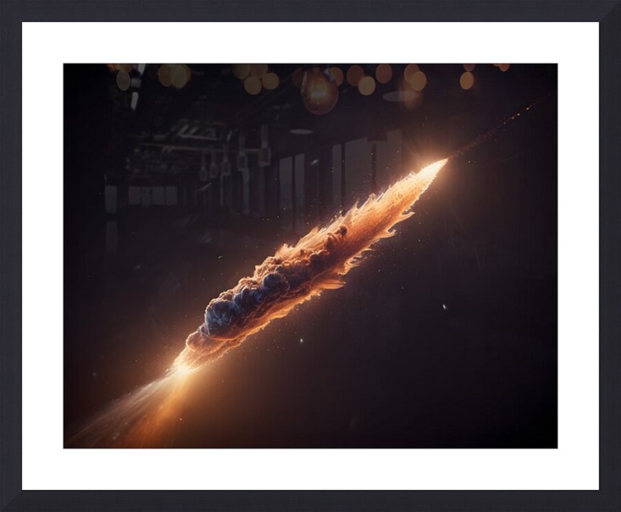 Cosmic Realms 43 Picture Frame print