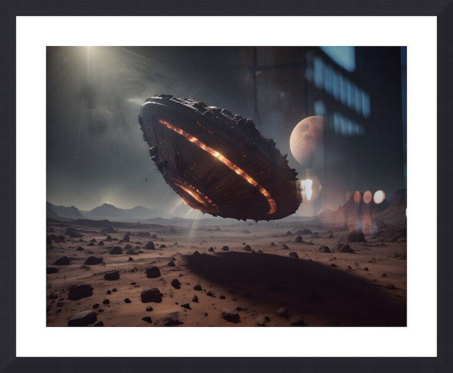 Cosmic Realms 48 Picture Frame print