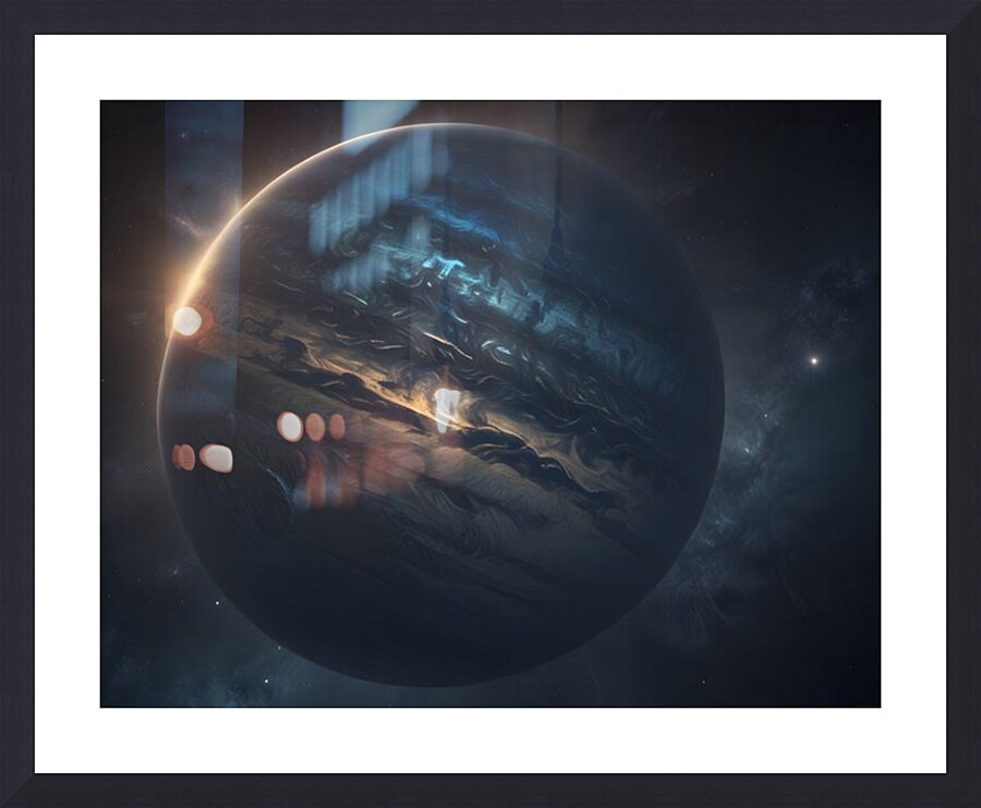 Cosmic Realms 54 Picture Frame print