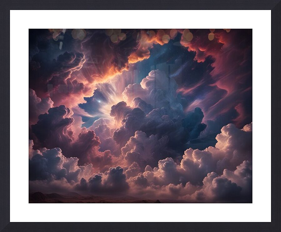 Cosmic Realms 62 Picture Frame print