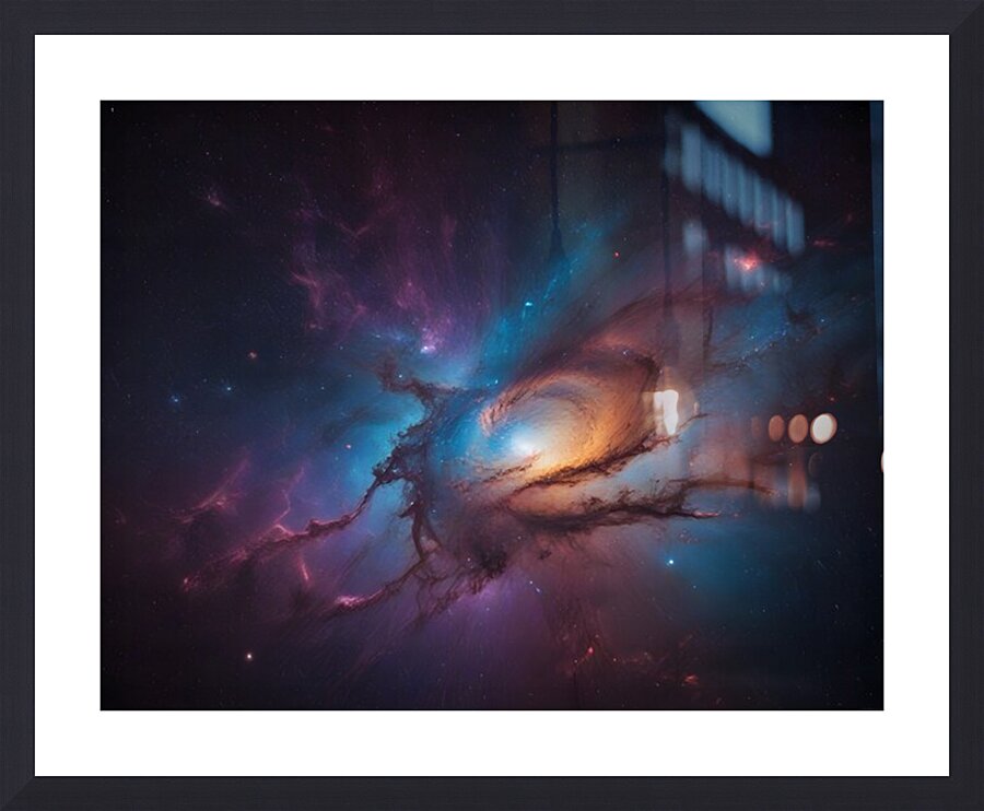Cosmic Realms 63 Picture Frame print