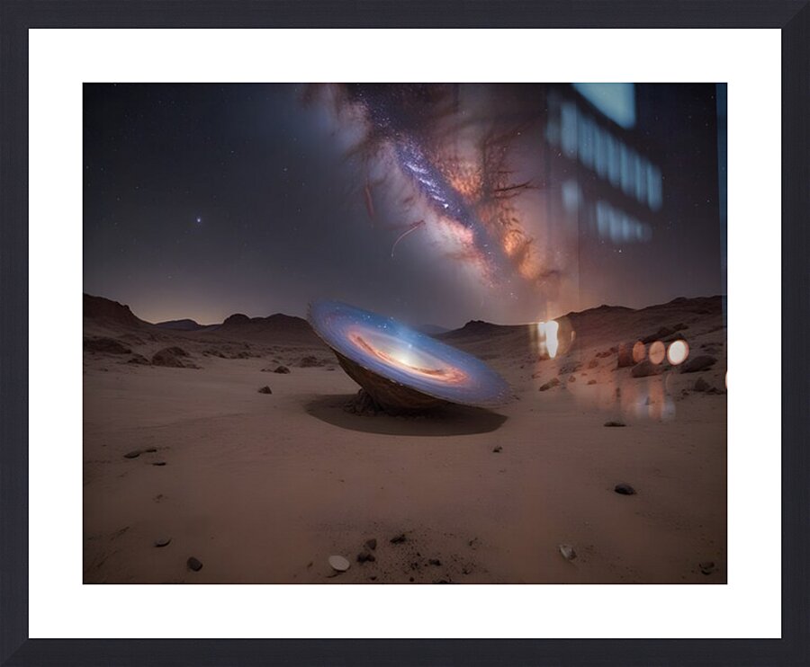 Cosmic Realms 73 Picture Frame print