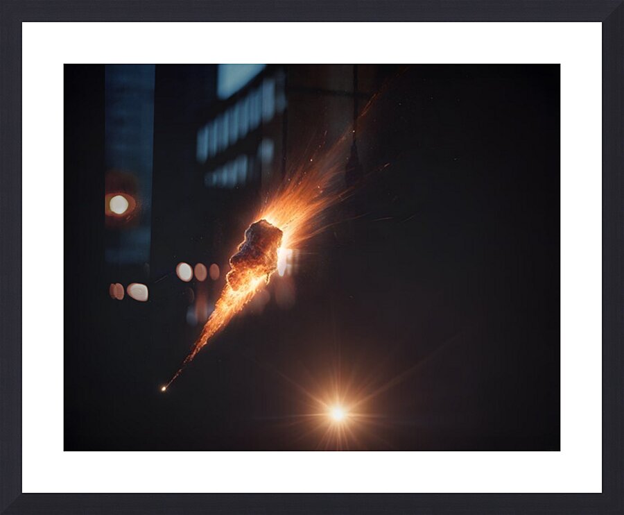 Cosmic Realms 9 Picture Frame print