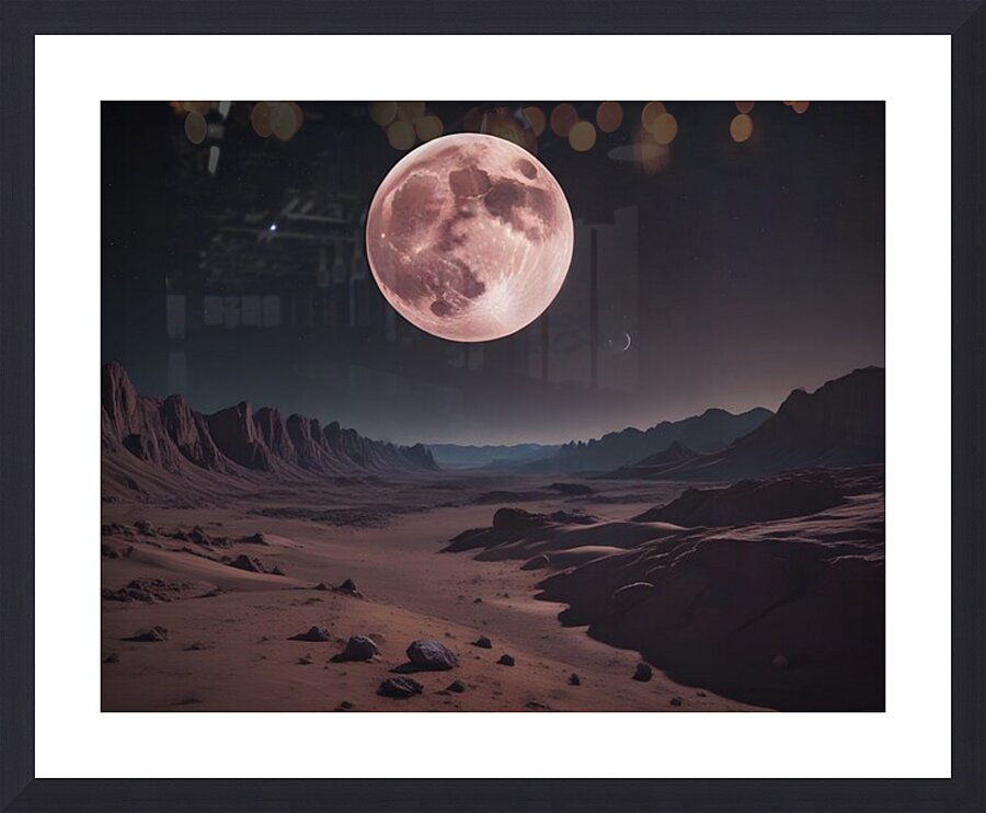 Cosmic Realms 11 Picture Frame print