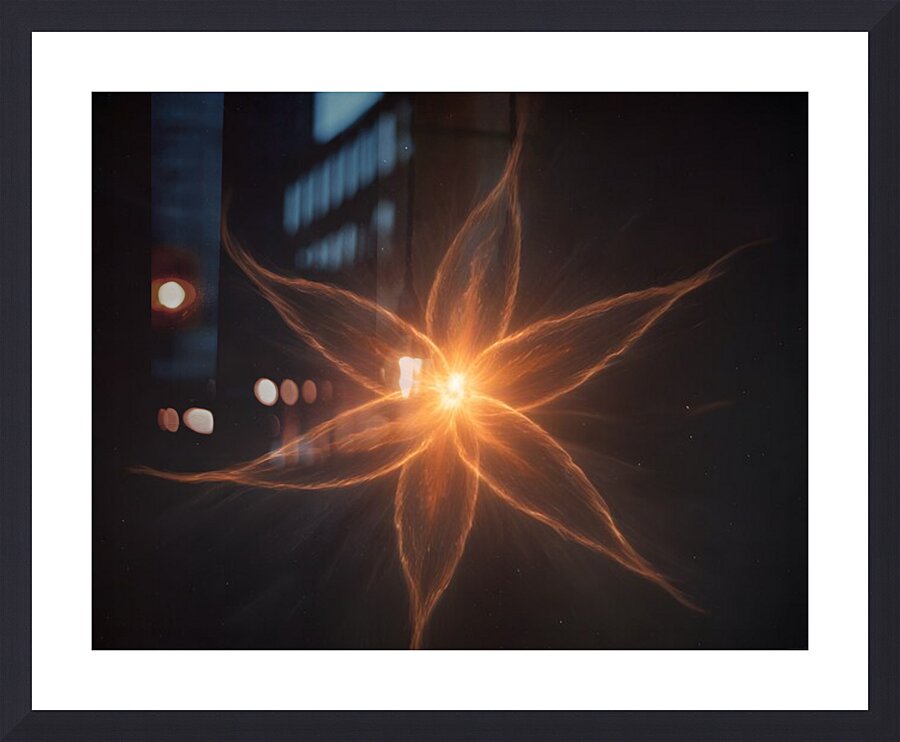 Cosmic Realms 17 Picture Frame print