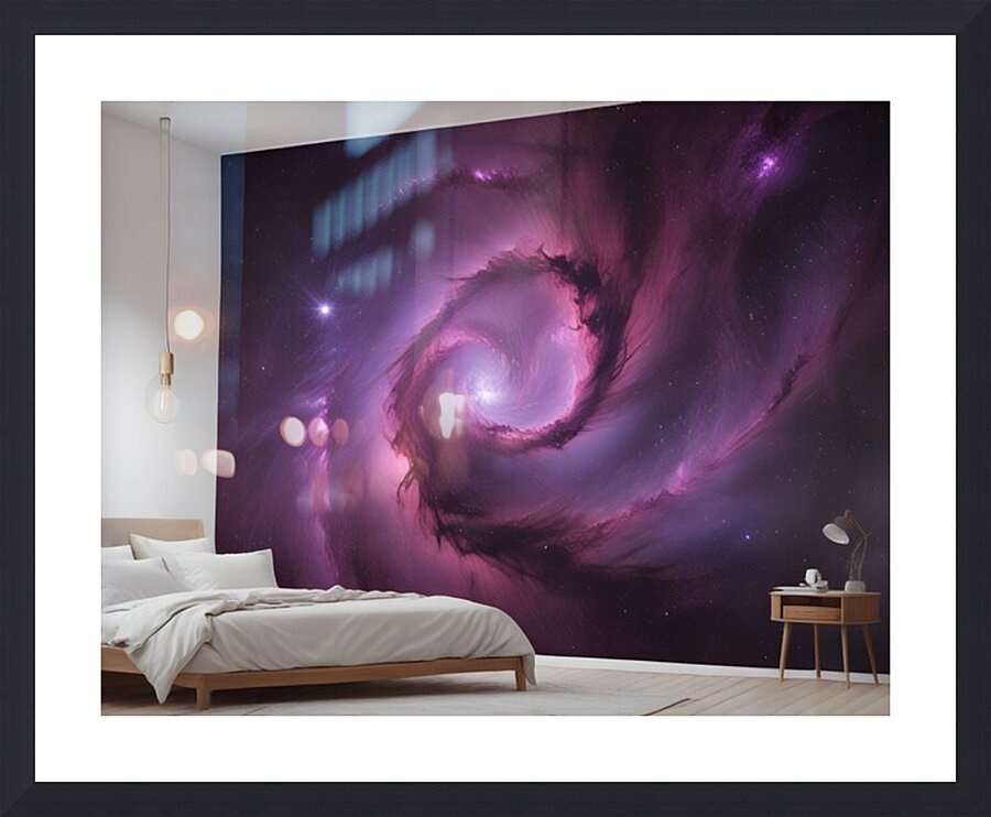 Cosmic Realms 19 Picture Frame print