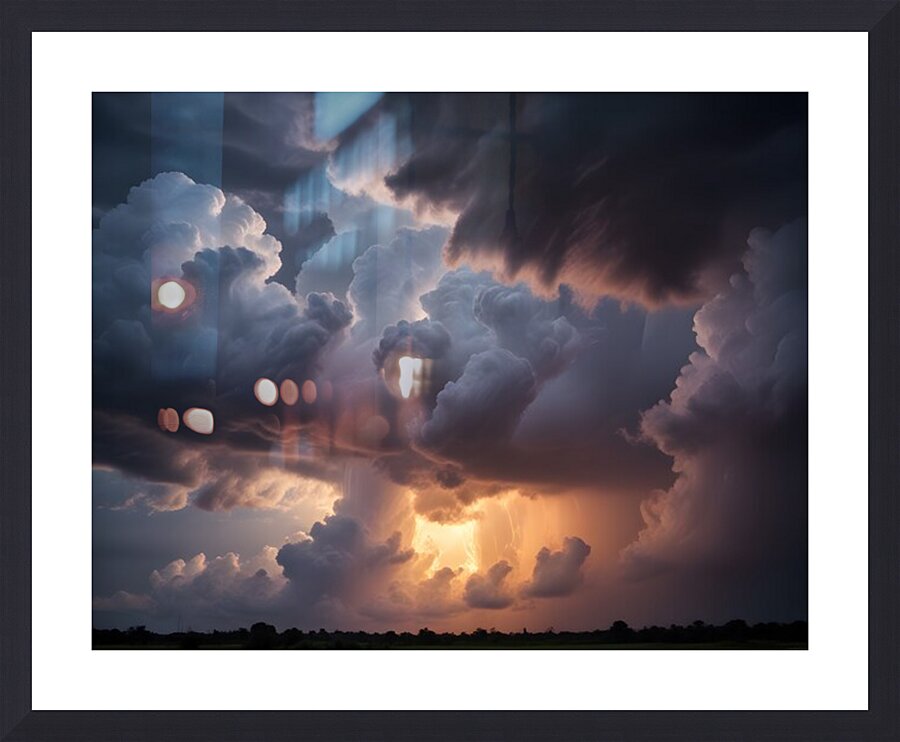 Cosmic Realms 25 Picture Frame print