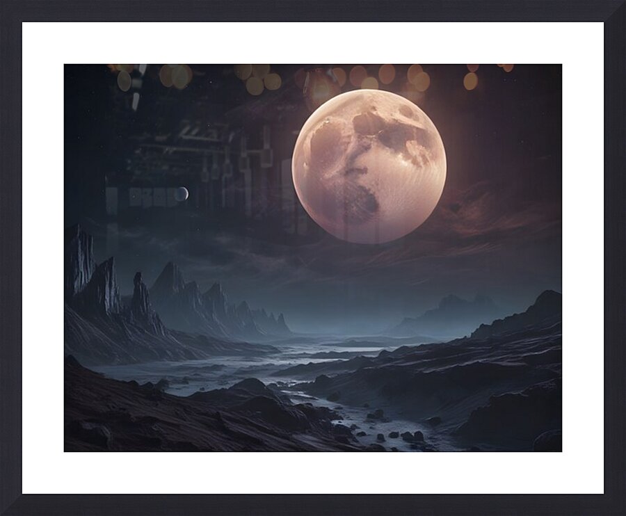 Cosmic Realms 42 Picture Frame print
