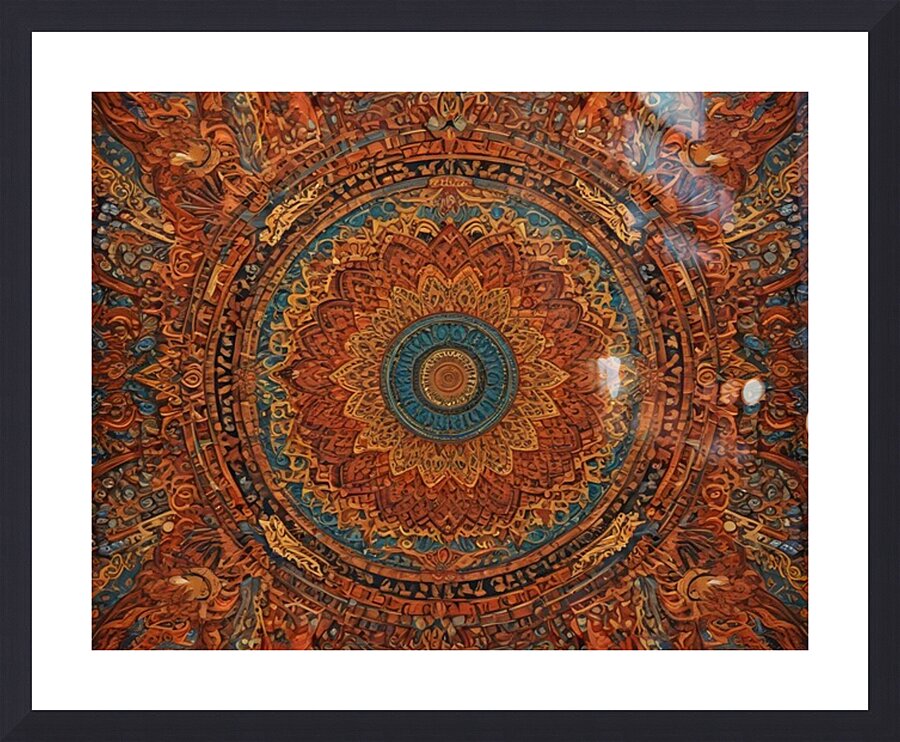 Cosmic Realms 47 Picture Frame print