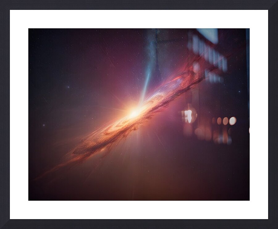 Cosmic Realms 52 Picture Frame print