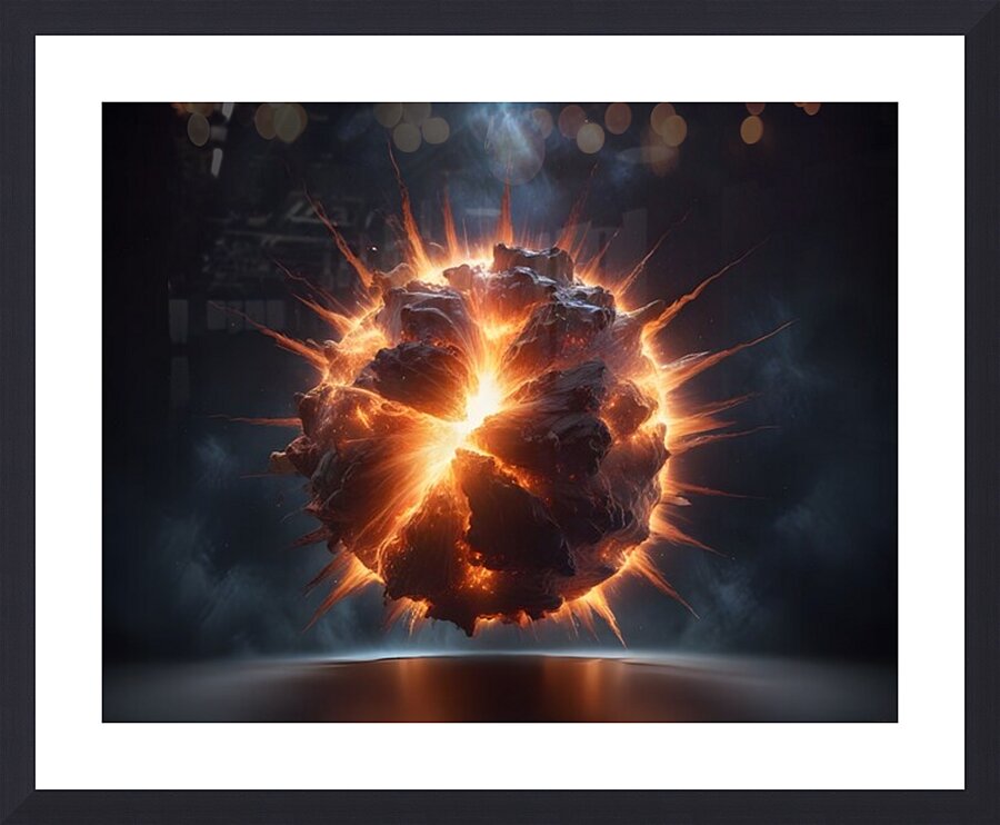Cosmic Realms 63 Picture Frame print