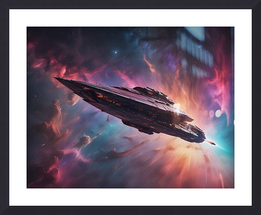 Cosmic Realms 71 Picture Frame print