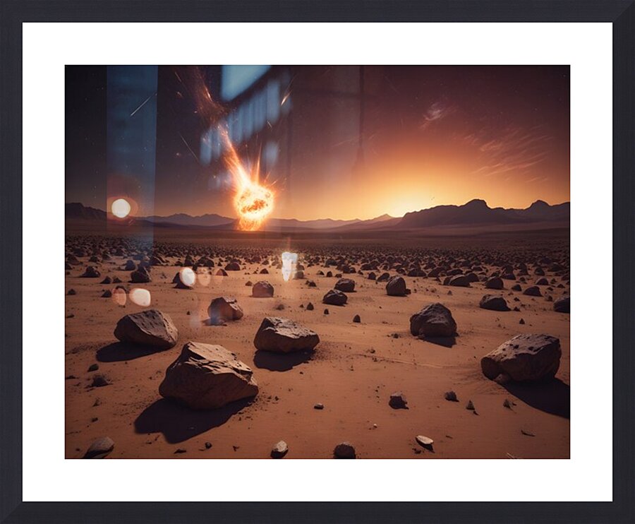 Cosmic Realms 74 Picture Frame print