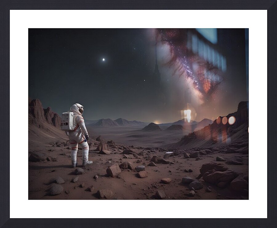 Cosmic Realms 5 Picture Frame print