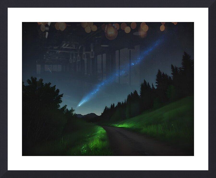 Cosmic Realms 10 Picture Frame print