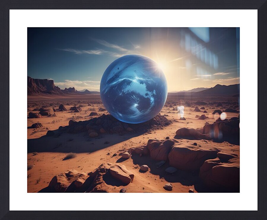 Cosmic Realms 19 Picture Frame print