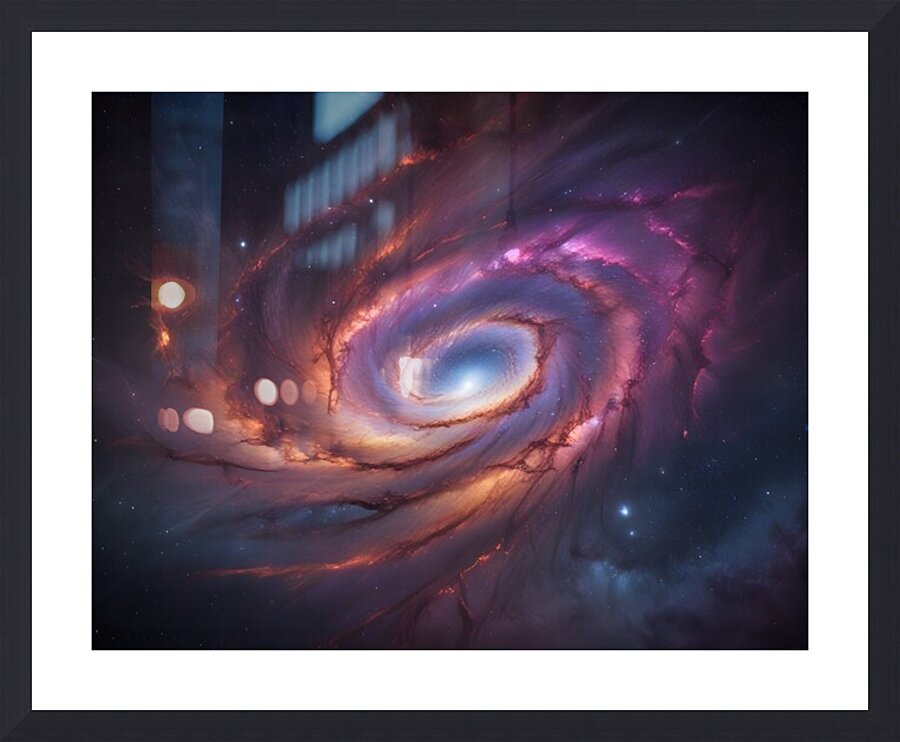 Cosmic Realms 24 Picture Frame print