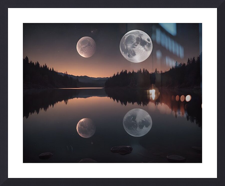 Cosmic Realms 34 Picture Frame print