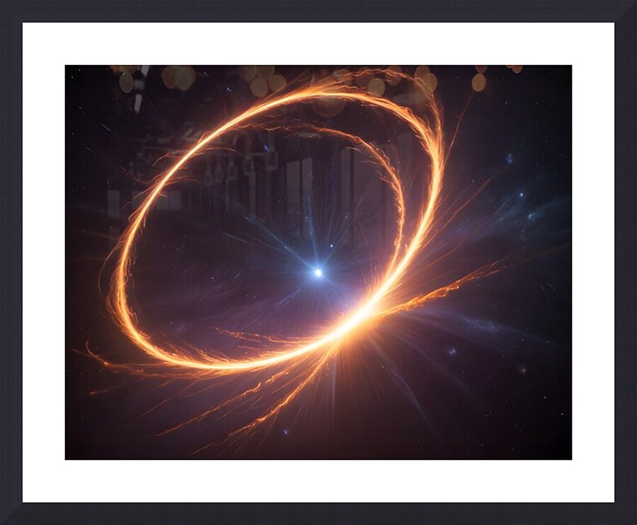 Cosmic Realms 40 Picture Frame print