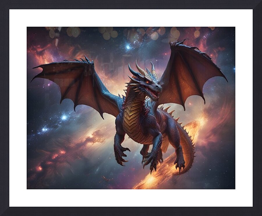 Cosmic Realms 42 Picture Frame print