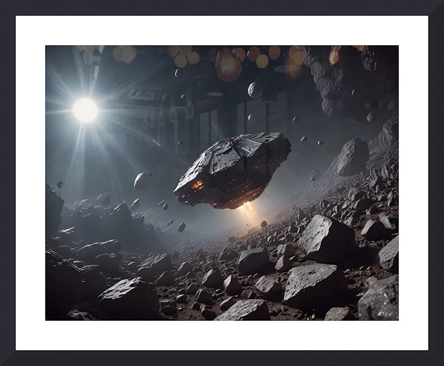 Cosmic Realms 52 Picture Frame print