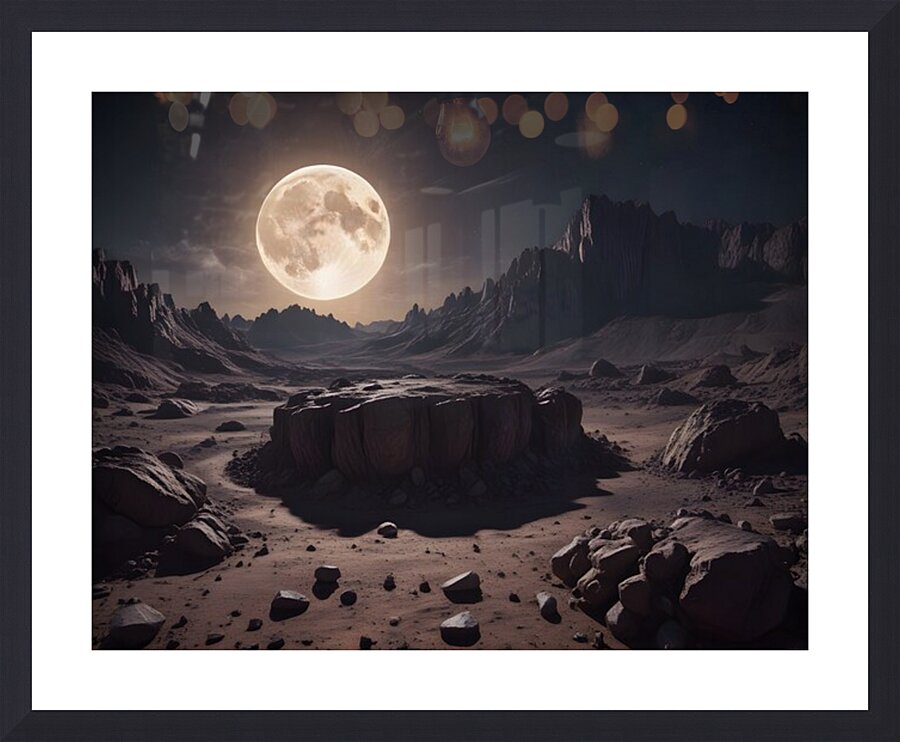 Cosmic Realms 53 Picture Frame print