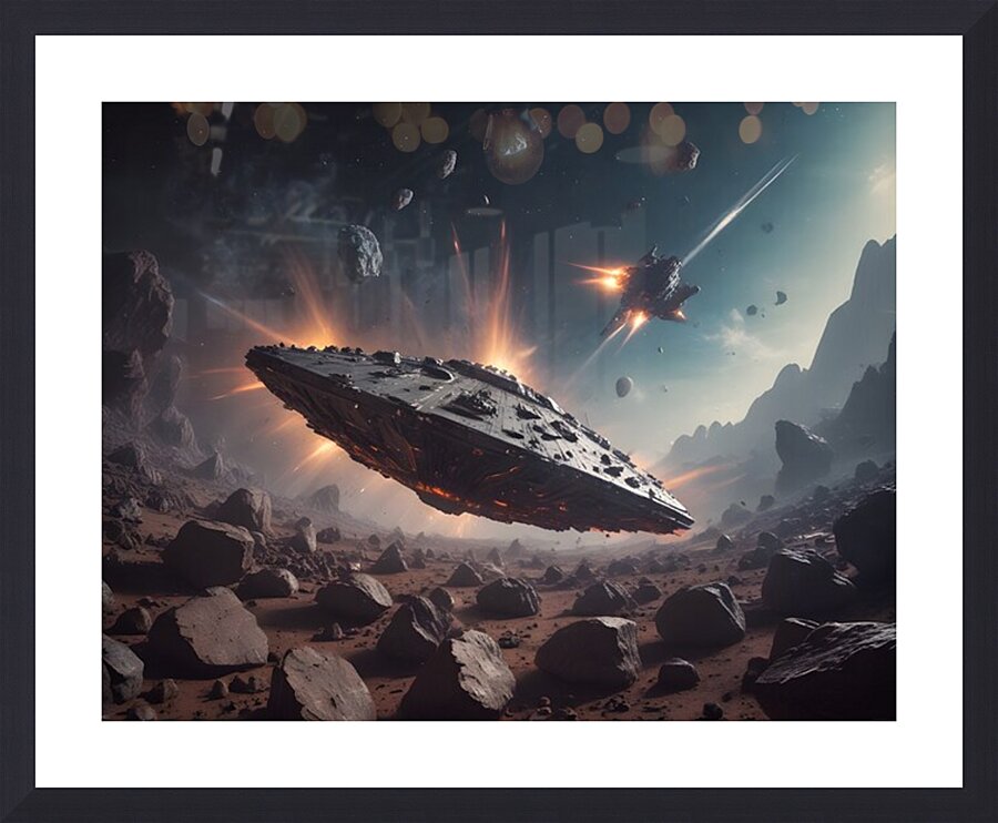 Cosmic Realms 54 Picture Frame print