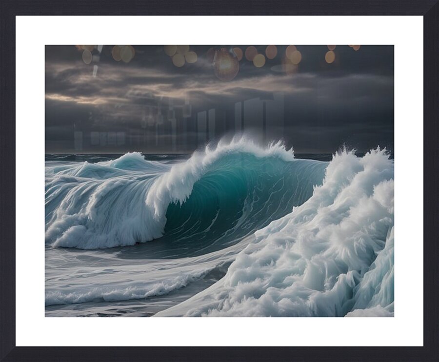 Cosmic Realms 64 Picture Frame print