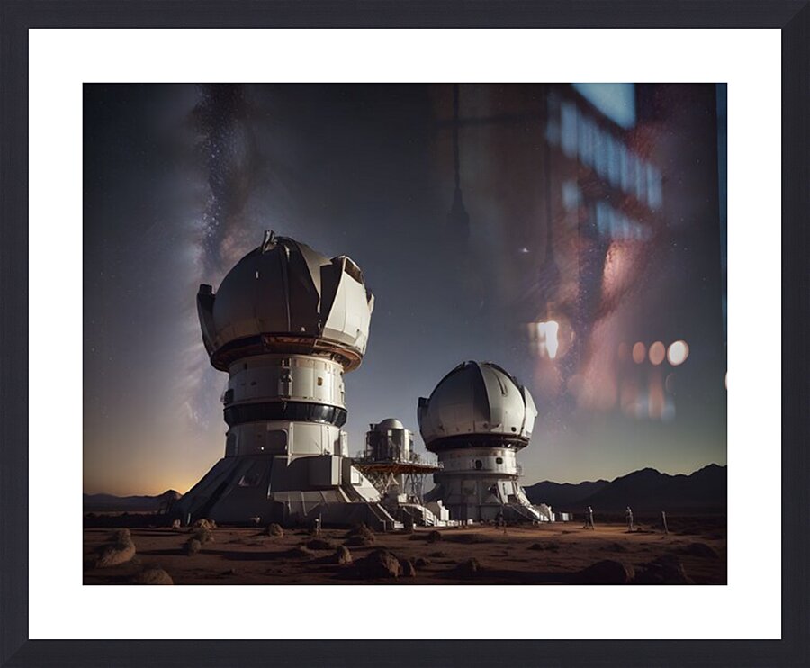 Cosmic Realms 73 Picture Frame print
