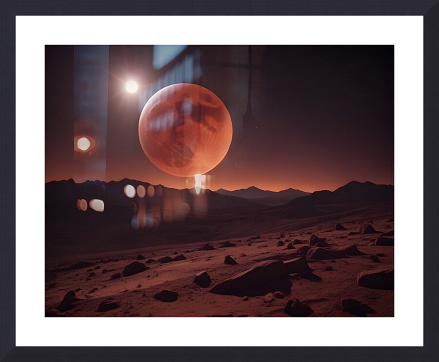 Cosmic Realms 1 Picture Frame print