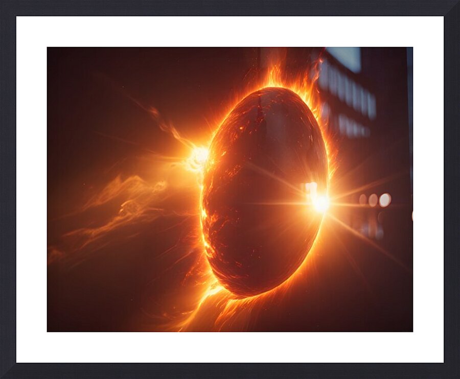 Cosmic Realms 5 Picture Frame print
