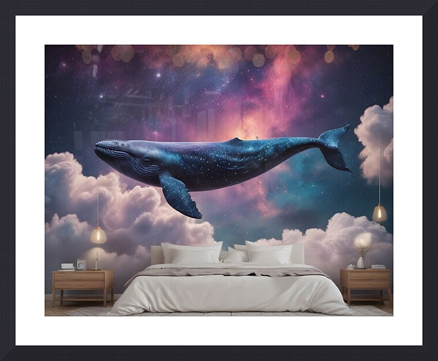 Cosmic Realms 19 Picture Frame print