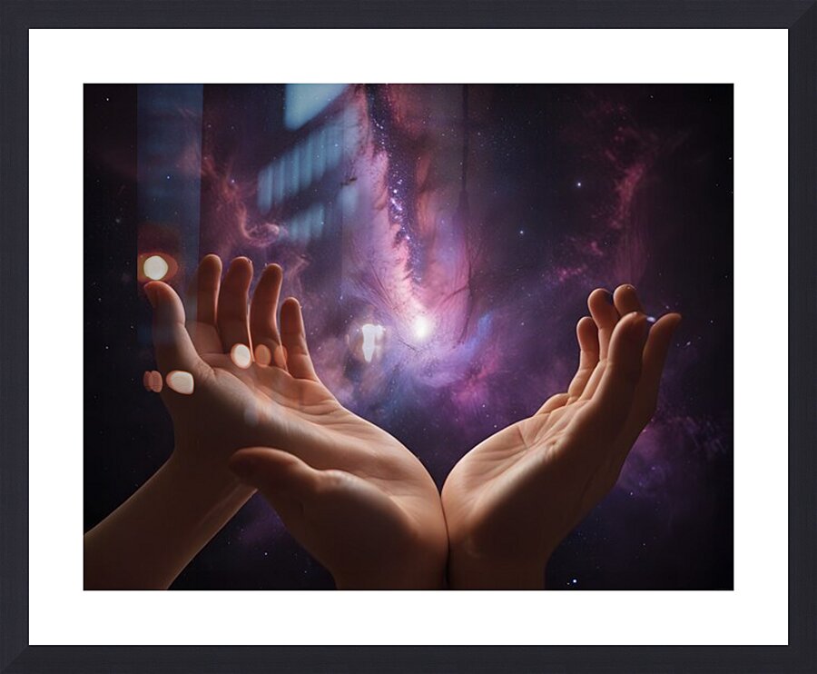 Cosmic Realms 27 Picture Frame print