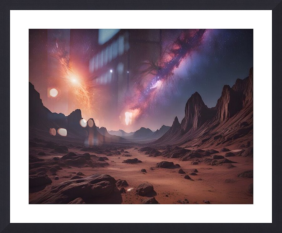 Cosmic Realms 29 Picture Frame print