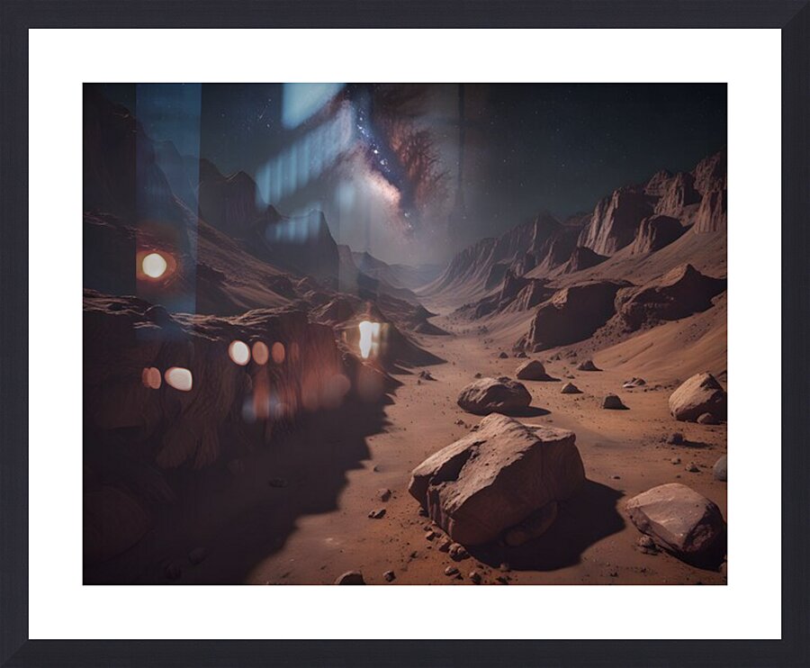 Cosmic Realms 39 Picture Frame print