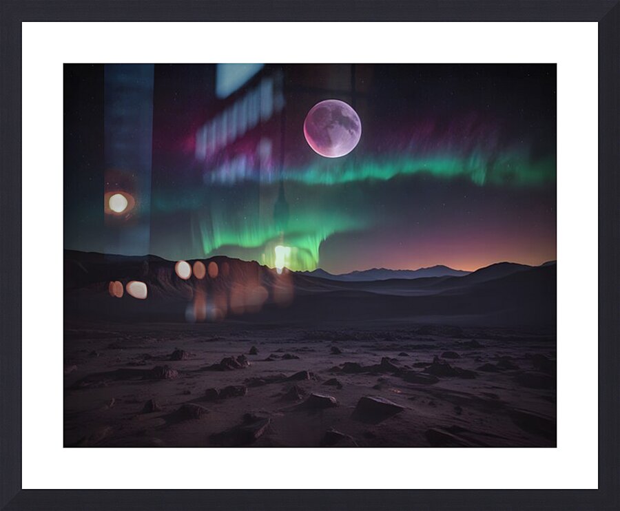 Cosmic Realms 52 Picture Frame print