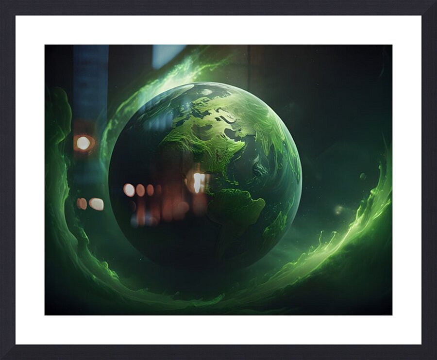 Cosmic Realms 55 Picture Frame print