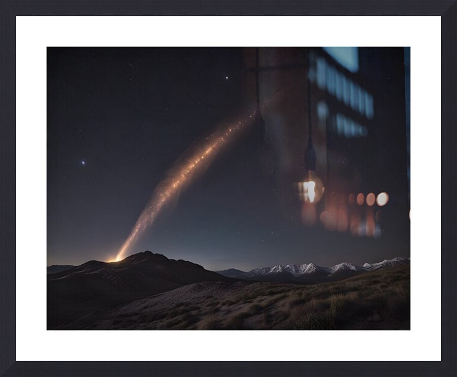 Cosmic Realms 61 Picture Frame print