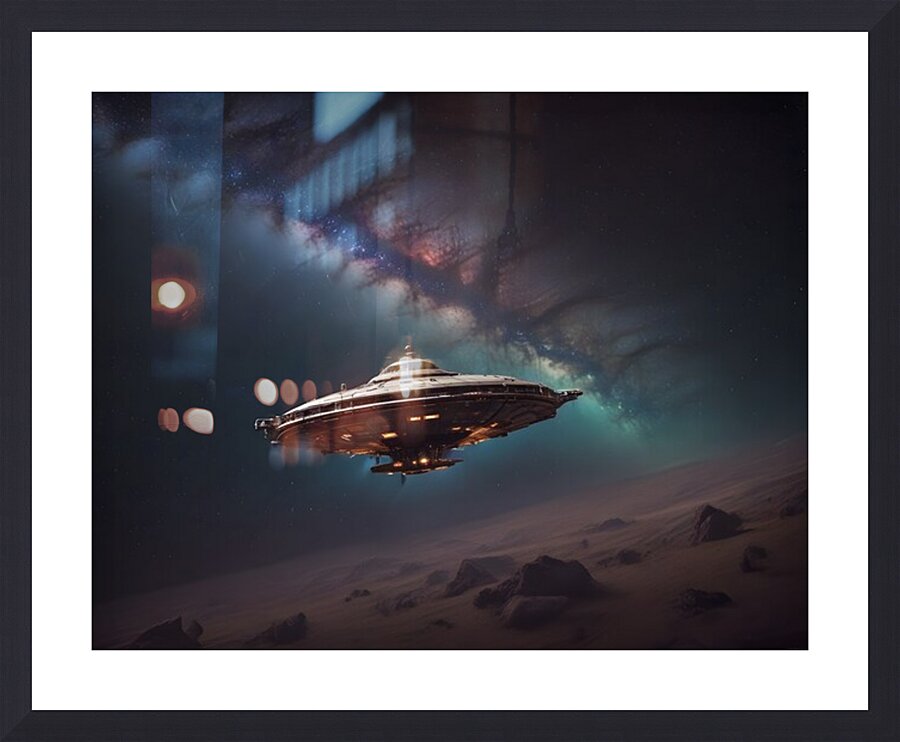 Cosmic Realms 70 Picture Frame print