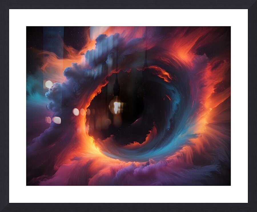 Cosmic Realms 74 Picture Frame print