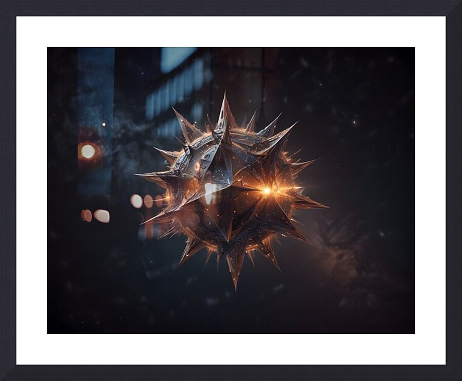 Cosmic Realms 9 Picture Frame print