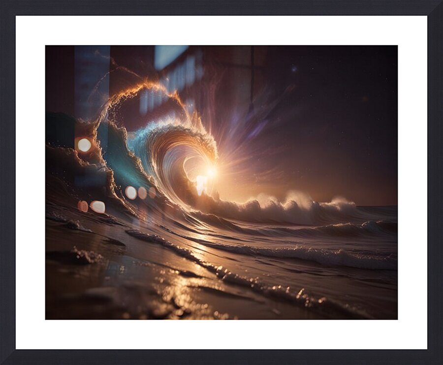 Cosmic Realms 19 Picture Frame print