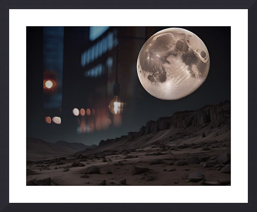 Cosmic Realms 20 Picture Frame print