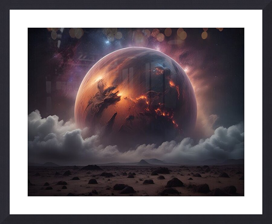 Cosmic Realms 24 Picture Frame print