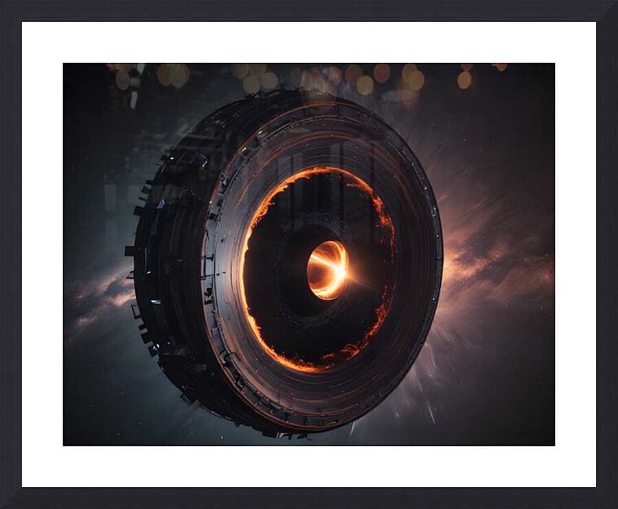 Cosmic Realms 25 Picture Frame print