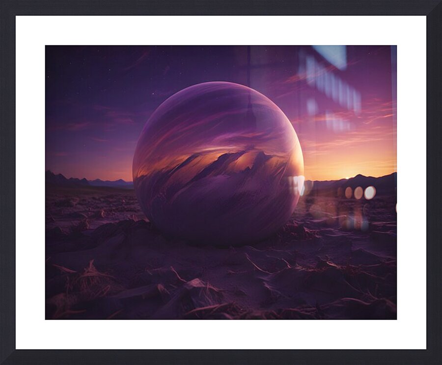 Cosmic Realms 29 Picture Frame print