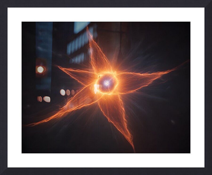 Cosmic Realms 31 Picture Frame print