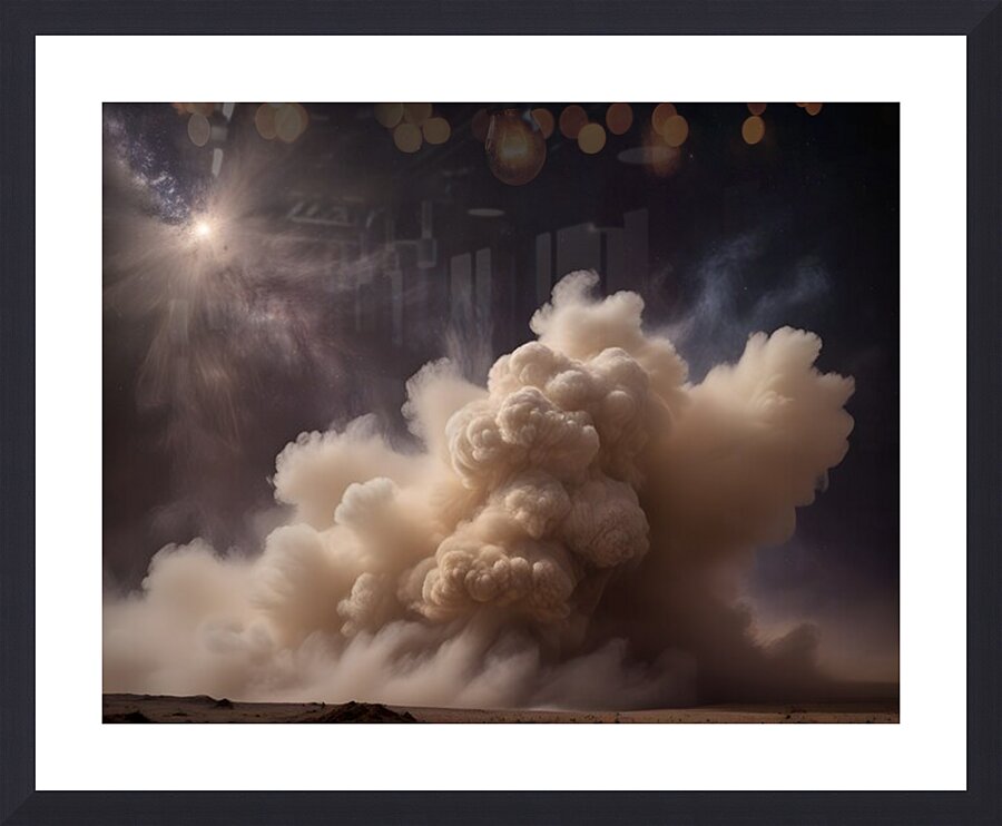 Cosmic Realms 34 Picture Frame print