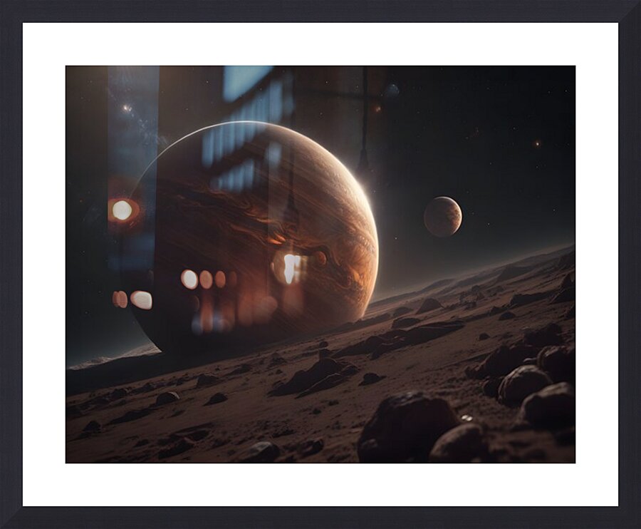 Cosmic Realms 38 Picture Frame print